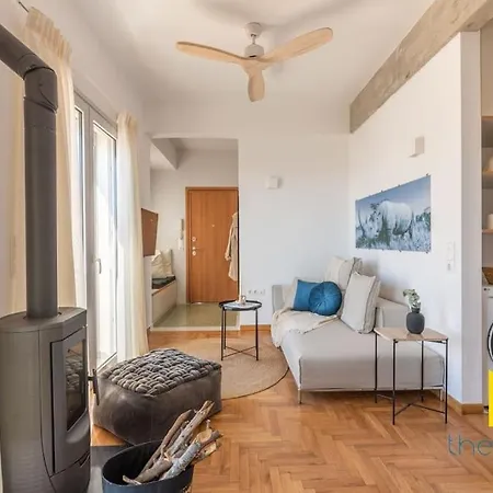 Acropolis Hillside Escape - Fireplace And Sea Views *