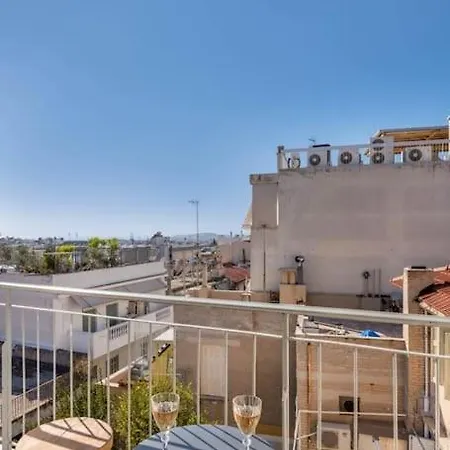 Apartment Acropolis Hillside Escape - Fireplace And Sea Views *